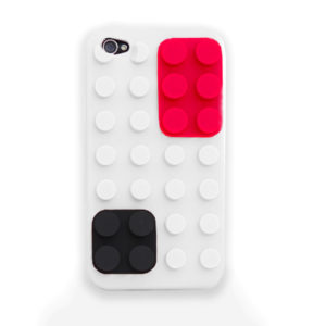 Coque iPhone Lego : Coque iPhone Lego Blanche