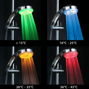Pommeau de Douche Lumineux