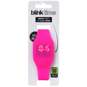 Montre Lumineuse - Blink Time : Montre Blink Time Rose