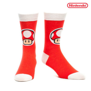 Chaussettes Nintendo Toad Champignon : Chaussettes Nintendo Toad taille 39-42