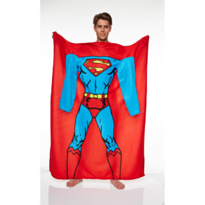 Couverture Polaire a Manches Superman