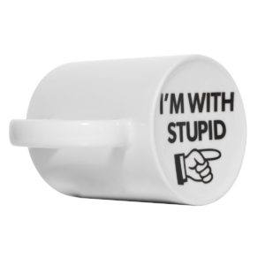 Mug I'm With Stupid
