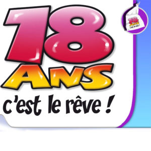 Bonnet de Nuit Anniversaire : Bonnet de Nuit Anniversaire 18 ans