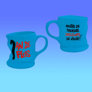 Mug Deforme Anniversaire : Mug Deforme 1 an de +