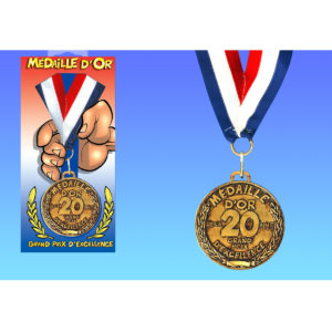Medaille d'Or Anniversaire : Medaille d'Or 20 ans