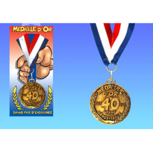Medaille d'Or Anniversaire : Medaille d'Or 40 ans