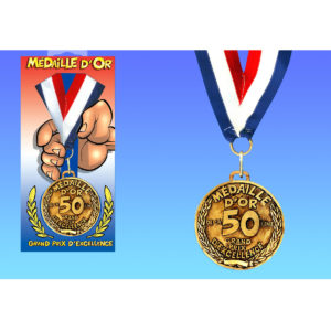 Medaille d'Or Anniversaire : Medaille d'Or 50 ans
