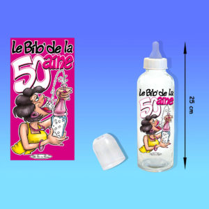 Biberon Anniversaire Humoristique : Biberon Femme 50 ans