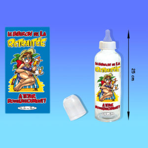 Biberon Retraite Humoristique : Biberon Retraite Femme