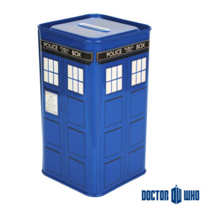 Tirelire Tardis Metallique Dr Who