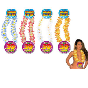 Collier a Fleurs Anniversaire : Collier a Fleurs 30 ans