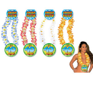 Collier a Fleurs Anniversaire : Collier a Fleurs 40 ans