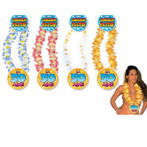 Collier a Fleurs Anniversaire : Collier a Fleurs 50 ans