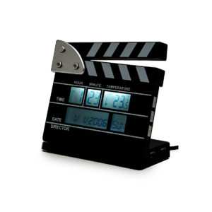 Horloge Clap de Cinema Hub Usb