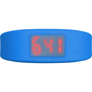 Montre-Bracelet Lumineuse : Montre-Bracelet Bleue
