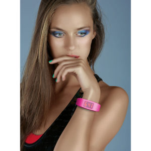 Montre-Bracelet Lumineuse : Montre-Bracelet Rose