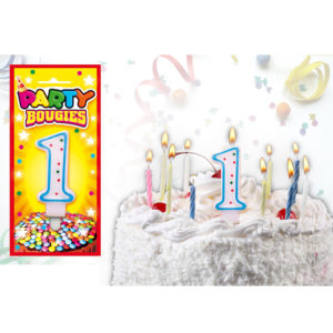 Bougies Chiffres Anniversaire : Bougies Chiffres Anniversaire 1