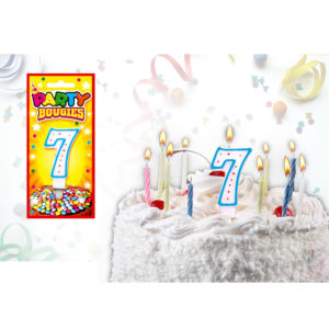 Bougies Chiffres Anniversaire : Bougies Chiffres Anniversaire 7