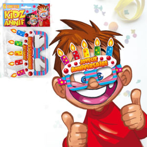 Lot de 6 Lunettes Joyeux Anniversaire Enfants
