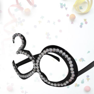 Lunettes Strass Anniversaire : Lunettes Strass Anniversaire 30 Ans