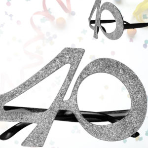 Lunettes Strass Anniversaire : Lunettes Strass Anniversaire 40 Ans