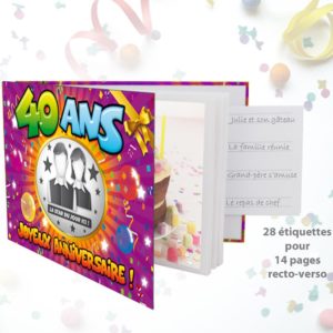 Album Photos Joyeux Anniversaire : Albums Photos Anniversaire 40 Ans