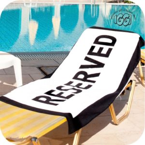 Serviette de Plage Reserved