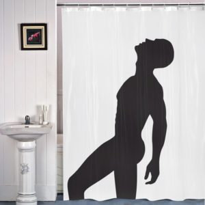 Rideau De Douche Homme Sexy