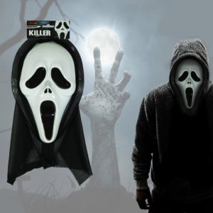 Masque Scream avec Capuche