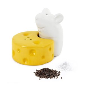 Saliere et Poivriere I Love Cheese