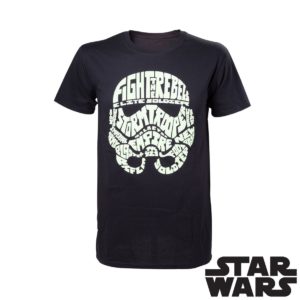 T-Shirt Stormtrooper Phosphorescent Star Wars : L