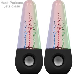 Haut-Parleurs Design Jets d'Eau