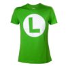 T-Shirt Luigi Nintendo Logo L : M