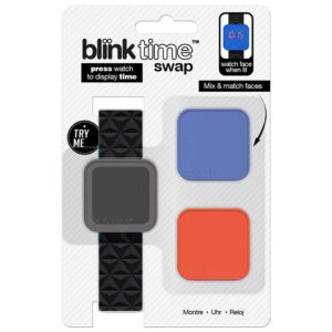 Montre Lumineuse - Blink Time Swap a Multi-Cadrans : Montre Blink Time Swap Noire