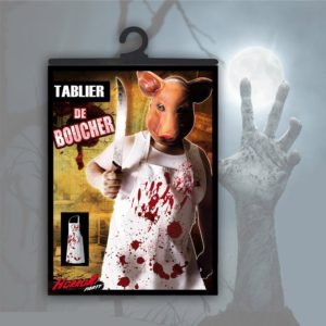 Tablier de Boucher Ensanglante