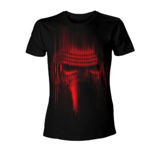 T-Shirt Kylo Ren Star Wars Lignes Rouges : L