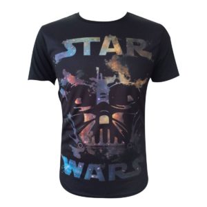 T-Shirt Dark Vador Star Wars Nebuleux : S