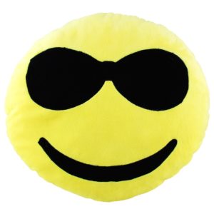 Coussin Emoticones : Coussin Emoticone VIP/Cool