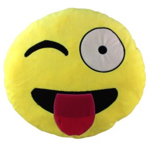 Coussin Emoticones : Coussin Emoticone Fun/Dejante