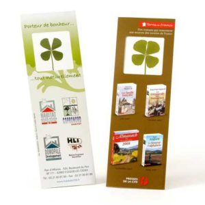 Porte bonheur en marque page