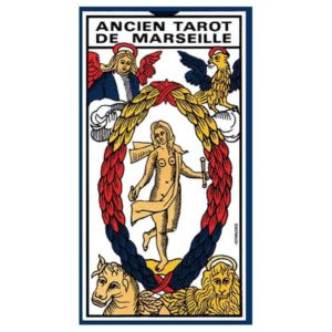 Jeu de 78 cartes : Mini Tarot de Marseille Camoin (petit format)