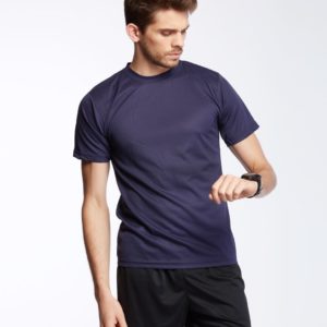 T-SHIRT TECHNIQUE HOMME MANCHES COURTES 160 G