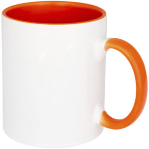 Tasse Pix de style pop, avec couleur sublimée