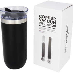Gobelet isotherme sous vide cuivré et antifuites Twist