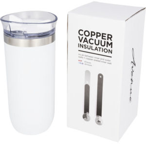 Gobelet isotherme sous vide cuivré et antifuites Twist