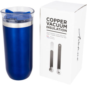 Gobelet isotherme sous vide cuivré et antifuites Twist
