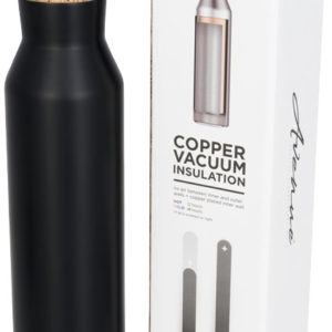 Bouteille isotherme sous vide cuivrée Norse avec bouchon