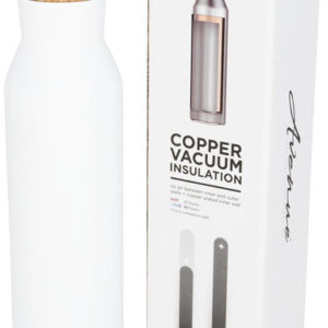Bouteille isotherme sous vide cuivrée Norse avec bouchon