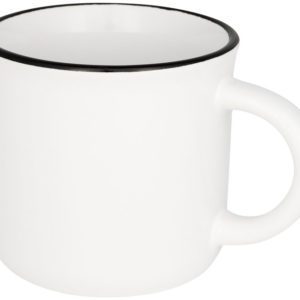 Tasse en céramique de feu de camp