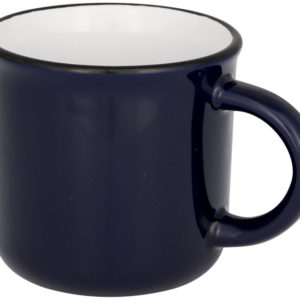 Tasse en céramique de feu de camp